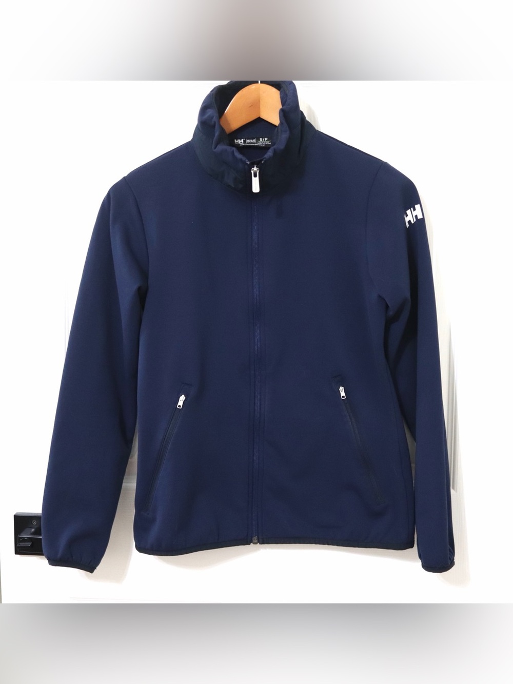 Helly Hansen Navy Full-Zip Softshell Jacket, outdoor, performance, fall, winter